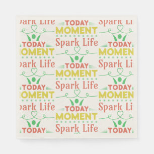Serviette En Papier Aujourd'hui Moment, Sac fourre-tout Spark Life