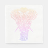 Serviette En Papier Aura Elephant Napkin (Devant)