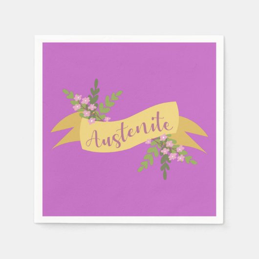 Serviette En Papier Austenite I (Devant)