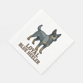 Serviette En Papier Australian Shepherd (Coin)