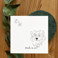 Australian Shepherd Chien Mariage Cocktail Serviet