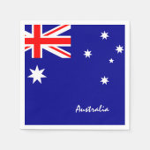 Serviette En Papier Australie & Australie Flag party mode / Aussie (Devant)