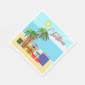Serviette En Papier Australie Noël (Coin)