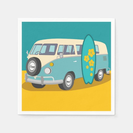 Serviette En Papier Australie : Papier de voyage Napkin (Devant)