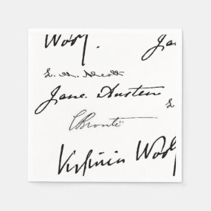 Serviette En Papier Auteurs de femmes