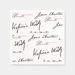 Serviette En Papier Auteurs de femmes