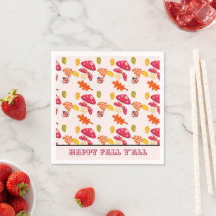 Serviette En Papier Automne
