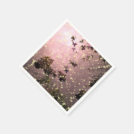 SERVIETTE EN PAPIER AUTOMNE (Coin)