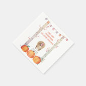 Serviette En Papier Automne Arbres Citrouille Turquie Thanksgiving Par (Coin)