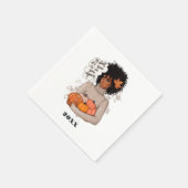 Serviette En Papier Automne - Automne Thanksgiving (Coin)