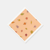Serviette En Papier Automne chute (Coin)