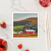 Serviette En Papier Automne dans le New Hampshire (En situation)