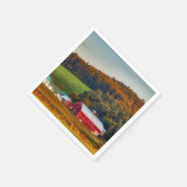 Serviette En Papier Automne dans le New Hampshire (Coin)