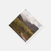 Serviette En Papier Automne dans les montagnes (Coin)