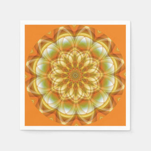 Serviette En Papier Automne Kaleidoscope Classique