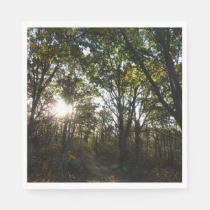 Serviette En Papier Automne Matin au Parc national de Shenandoah