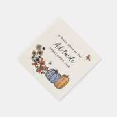 Serviette En Papier Automne Moisson Automne Bébé Garçon Douche (Coin)