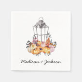 Serviette En Papier Automne personnalisé (Devant)