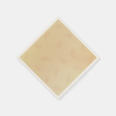 Serviette En Papier Automne Rouille Blanc Citrouille Mariage (Coin)