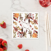 Serviette En Papier Automne rustique (En situation)