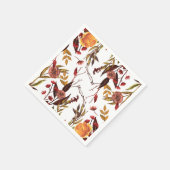 Serviette En Papier Automne rustique (Coin)