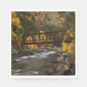 Serviette En Papier Automne sur le fleuve (Devant)