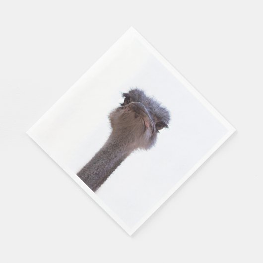 Serviette En Papier autruche (Coin)
