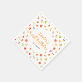 Serviette En Papier Autumn Fall Harvest Birthday Party (Coin)