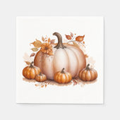 Serviette En Papier Autumn Fall Party (Devant)