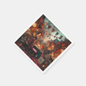 Serviette En Papier Autumnal Whimsigoth Magical Marketplace Decoupage (Coin)