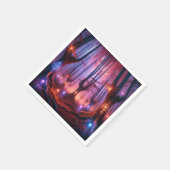 Serviette En Papier Autumnal Whimsigoth Twilight Forest Decoupage (Coin)