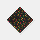 Serviette en papier aux piments forts (Coin)