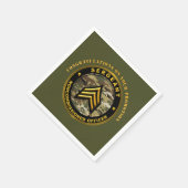 Serviette En Papier Avancement au grade de sergent SGT (Coin)
