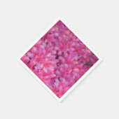 Serviette en papier avec azalées (Coin)