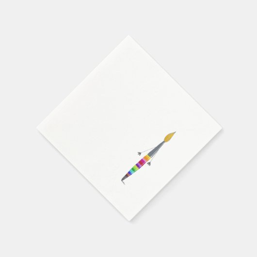 Serviette En Papier Avec Poitrine Polly (Coin)