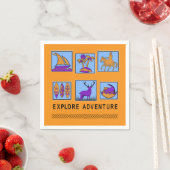 Serviette En Papier aventure (En situation)
