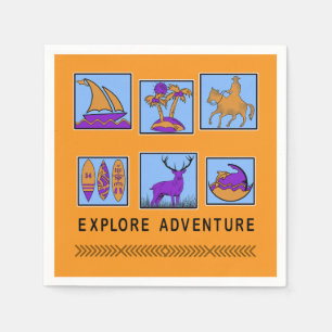 Serviette En Papier aventure