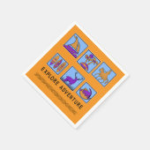 Serviette En Papier aventure (Coin)