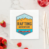 Serviette En Papier Aventure de Rafting