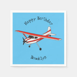 Serviette En Papier Avion à train tricycle dessin animé