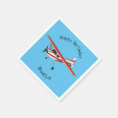 Serviette En Papier Avion à train tricycle dessin animé (Coin)