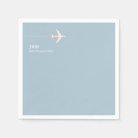 Serviette En Papier Avion Avion Avion Avion Jet Avion Avion (Devant)