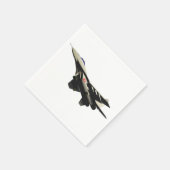 Serviette En Papier Avion de combat supersonique Avion militaire (Coin)