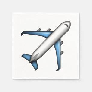 Serviette En Papier Avion - Emoji