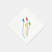 Serviette En Papier Avions volants Drôle Aéronef pilote d'avion (Coin)