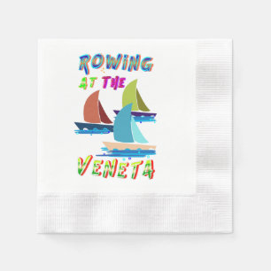 Serviette En Papier Aviron À La Veneta