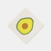 Serviette En Papier Avocado (Coin)