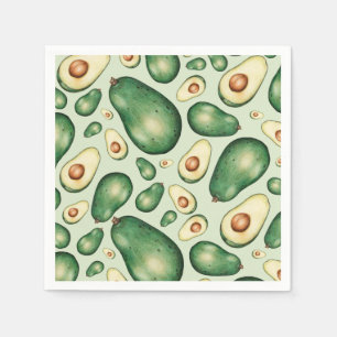 Serviette En Papier Avocado