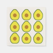 Serviette En Papier Avocado (Devant)