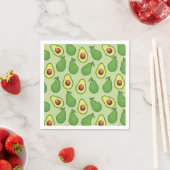 Serviette En Papier Avocado (En situation)